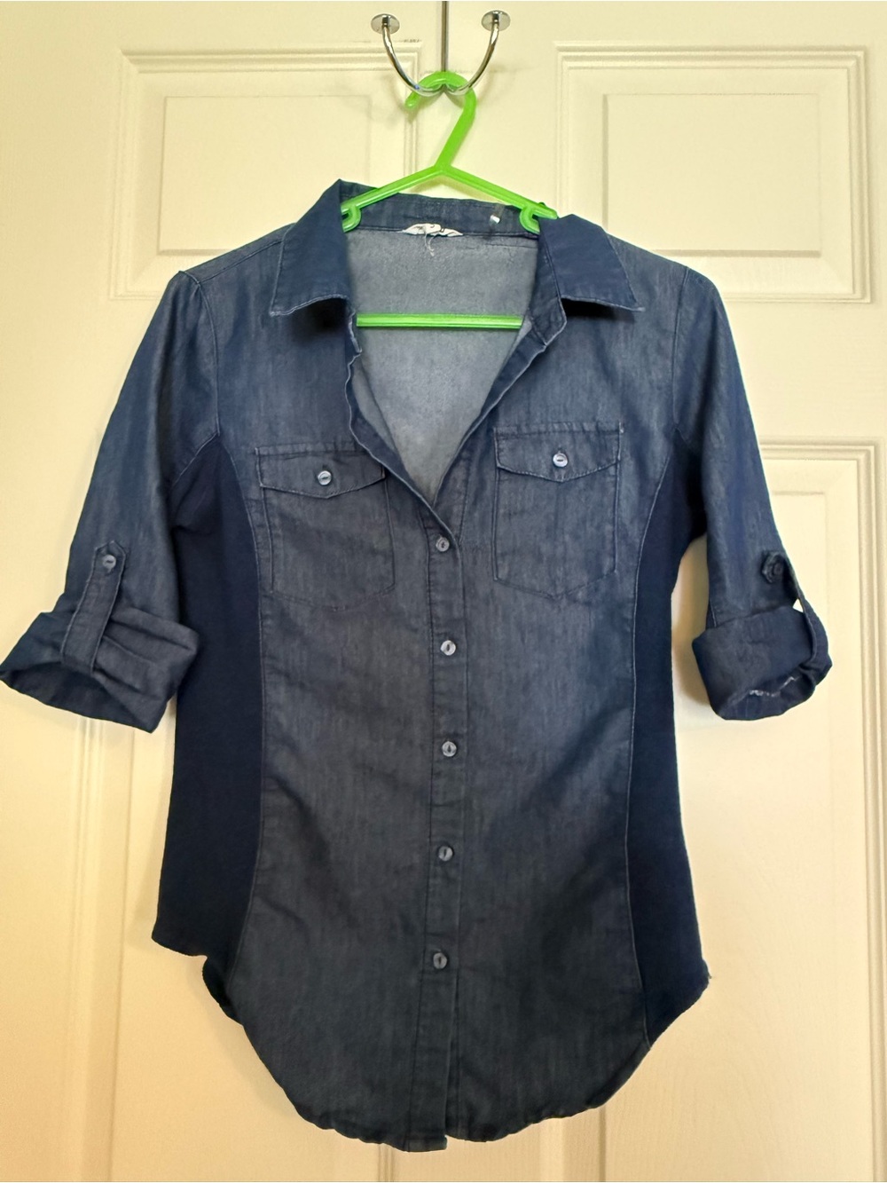 Dark Blue Shirt - Button-Up
